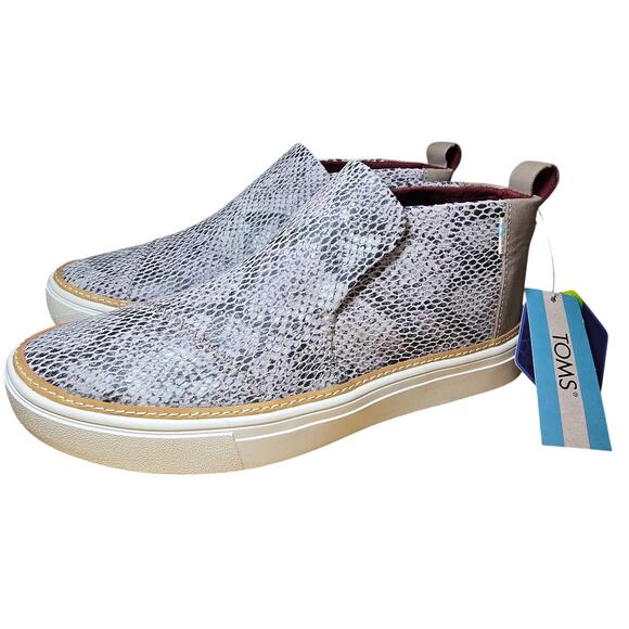 Toms Shoes - Toms NWT Paxton Winterized Midcut Slip on Womens Size 6 Ortholite Suede Insoles